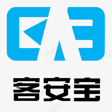 矢量婚礼logo客安宝logo图标