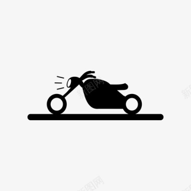 摩托车骑行骑马图标