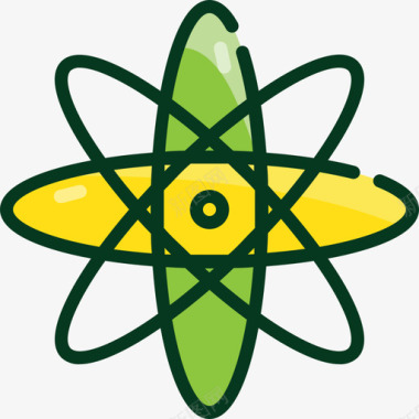 线性核能能源与动力9线性颜色图标