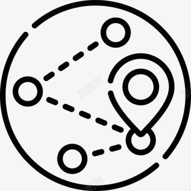 夏令营总动员路线夏令营26直线图标