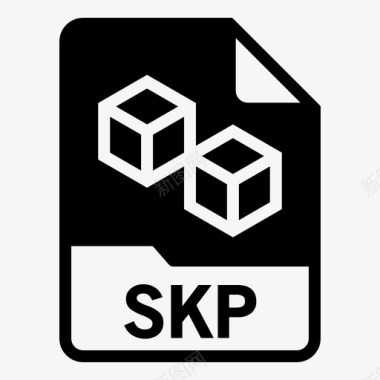 3d小人设计素材skp文档文件图标