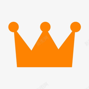 皇冠皇冠图标橙图标