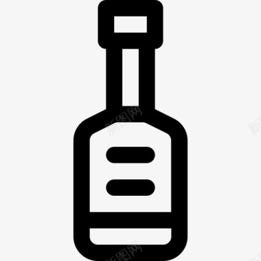 饮料酒精瓶子图标