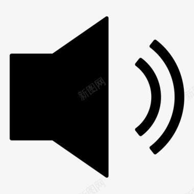 声音UI设计声音音频多媒体图标