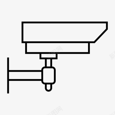 录像卡牌监控录像安全监控图标