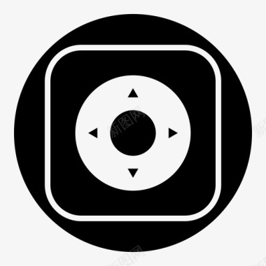 火焰数字3音乐播放器数字音频播放器电子图标