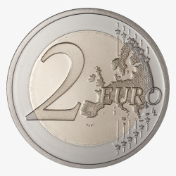 硬币2欧元系列餐具道具百位电商大神设计交流素材