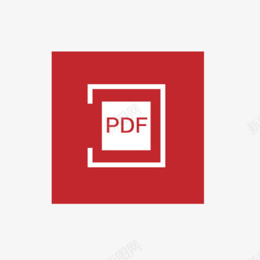 PDF文件格式pdf图标