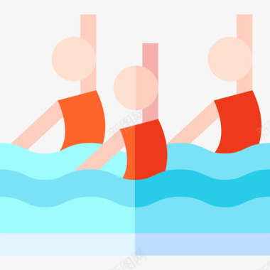水上运动花样游泳水上运动9平板图标