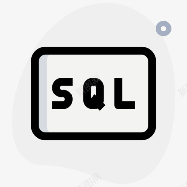 SQLSqlweb应用数据库5圆形形状图标