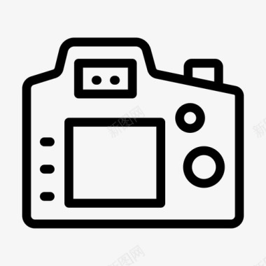 索尼单反相机照相机捕获单反相机图标