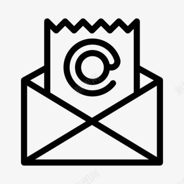 信封的消息信封电子邮件收件箱消息图标