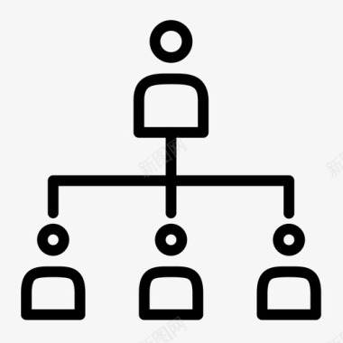 外国商务合作图表商业合作图标