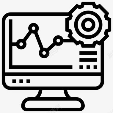 趋势走向统计分析报告结果图标