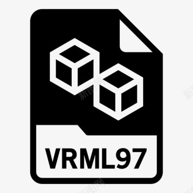 三维标志vrml97文件格式图标