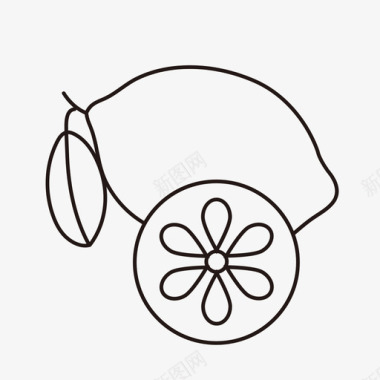 小柠檬柠檬图标
