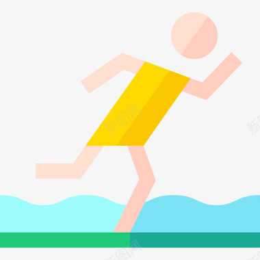 阿迪达斯运动标志水上运动9级水上运动图标