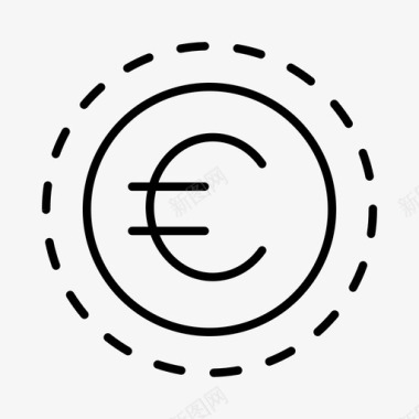 火焰欧元图标网上交易银行欧元图标