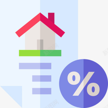 打折售卖打折房地产266持平图标