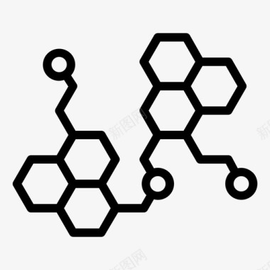 生物分子网络与科学生物学分子图标