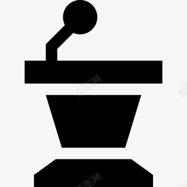 讲台讲台电影产业35满座图标