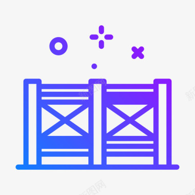 车站图标围栏农场112坡度图标