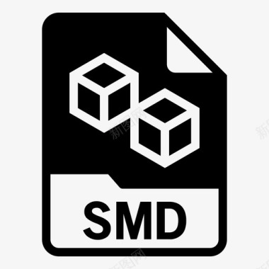 3D金币smd文件格式图标