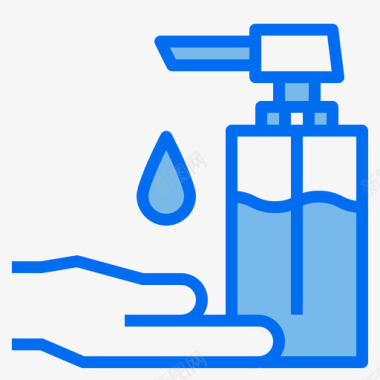 医疗帮助肥皂医疗保健29蓝色图标