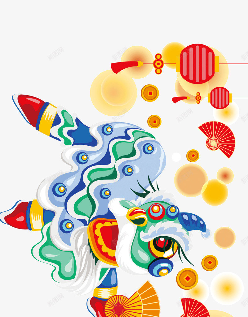 新年年png免抠素材_88icon https://88icon.com 新年年 年年