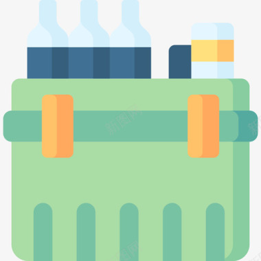 夏令营总动员食物夏令营28公寓图标