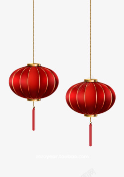 中国灯笼春节传统中国风涂设计素材