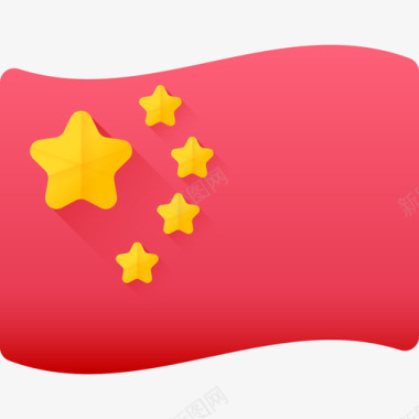 彩色数字中国冠状病毒18彩色图标
