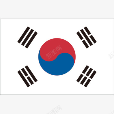 韩国色彩素材韩国01图标