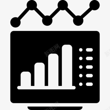 分析图ps数据分析图图表财务图标