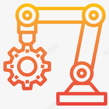 机械臂工程109梯度图标