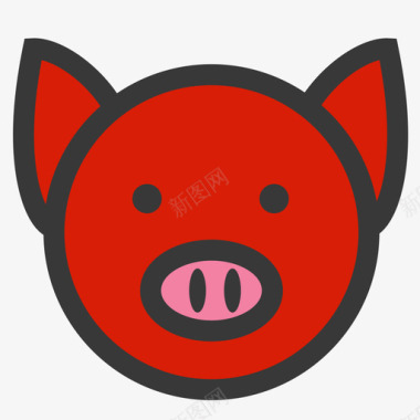 财神猪猪图标