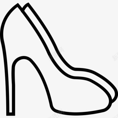 女士高跟鞋女鞋高跟鞋女士图标