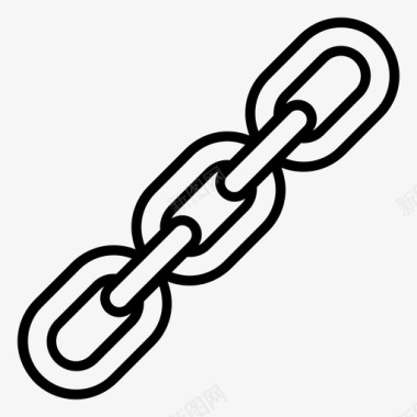 链条链条连接图标
