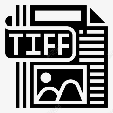 tifftiff文件应用程序图像图标