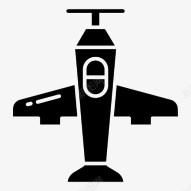 51素材飞机玩具51字形图标