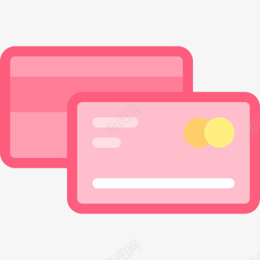 信用卡宣传册彩色信用卡532图标