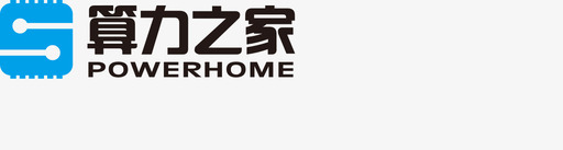 蓝紫色商务powerhome图标