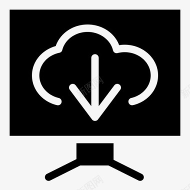 云端设备电脑电子设备图标