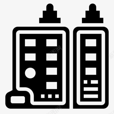 局域网网卡局域网宽带电缆图标