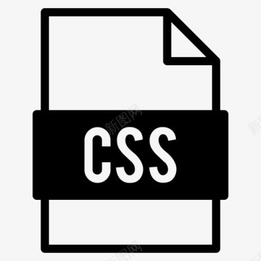 solidcss文件文档扩展名图标