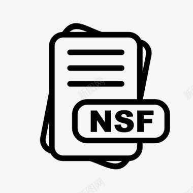 文件格式nsf文件扩展名文件格式文件类型集合图标包图标