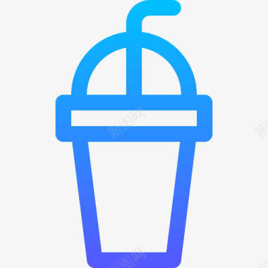 运动型饮料软饮料夏季165线性颜色图标