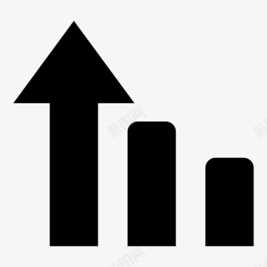 科技金融图表增长商业金融图标