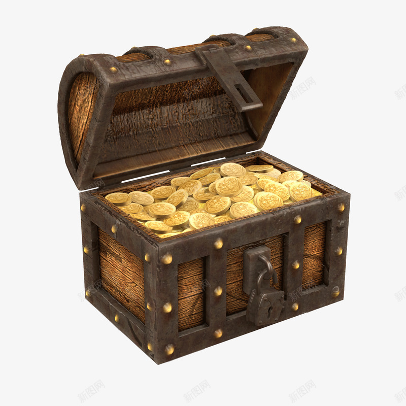 宝箱箱子木箱漂浮物漂浮物png免抠素材_88icon https://88icon.com 漂浮物 宝箱 箱子 木箱