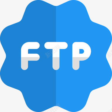 传输Ftp数据传输9扁平图标